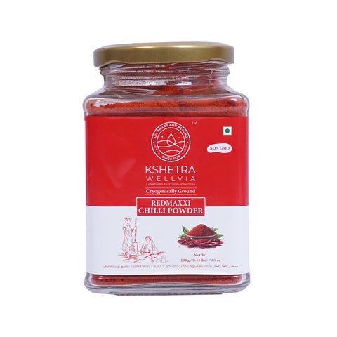 RedMaxxi Chilli Powder | Premium Quality  | Cryogenically Ground