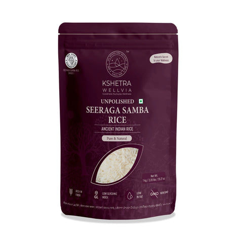 Seeraga Samba Rice | Unpolished Ancient Indian Rice