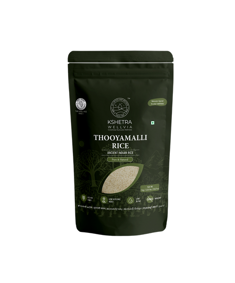 Thooyamalli Rice - Unpolished Ancient Indian Rice